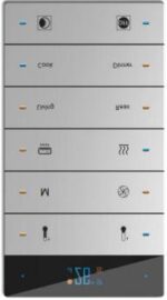 Termostat KNX EX cu ecran OLED si comanda vocala PM1226.100X Sation